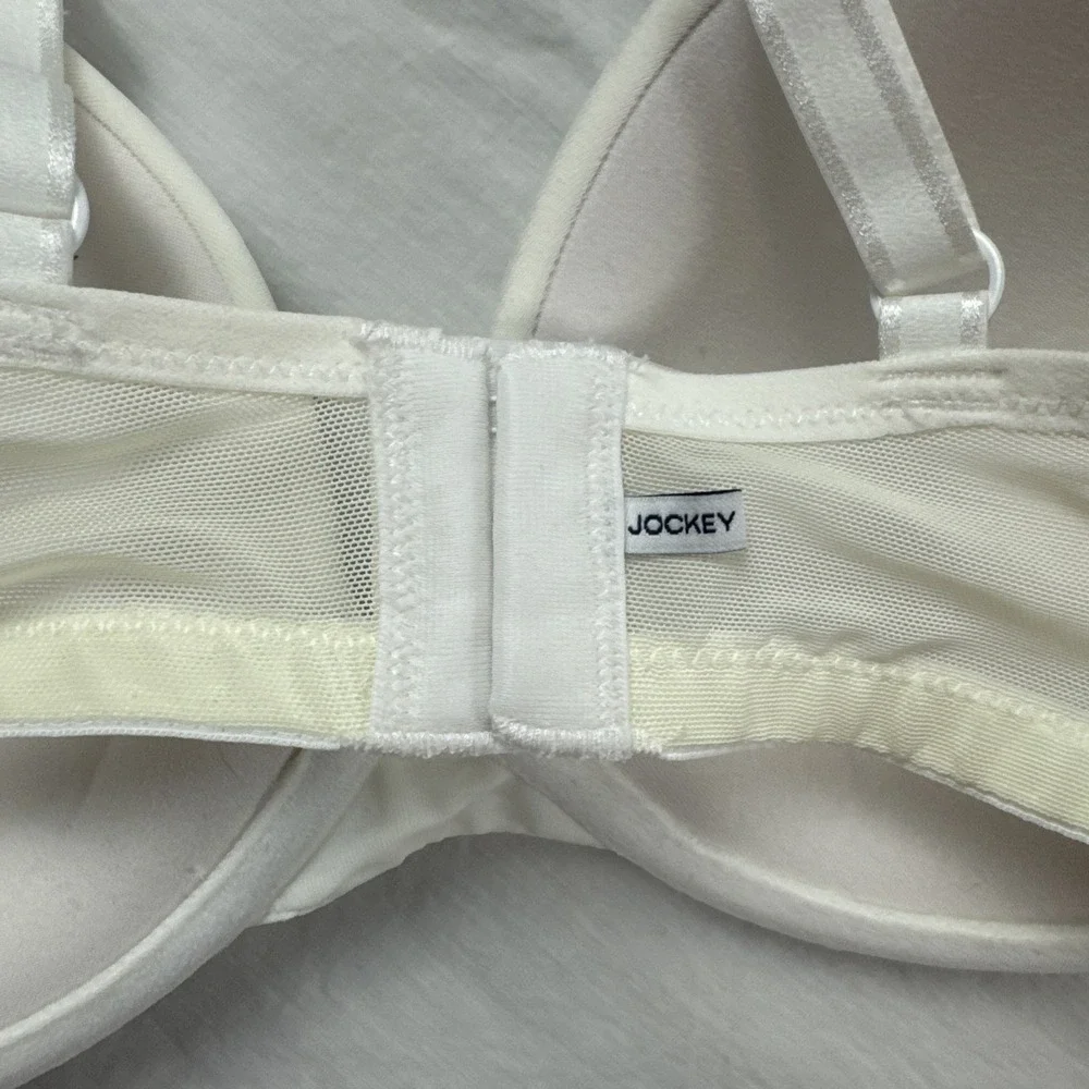 Jockey Microfiber Underwire Lined‎ T-shirt Bra Mesh Wings, Foam Cup